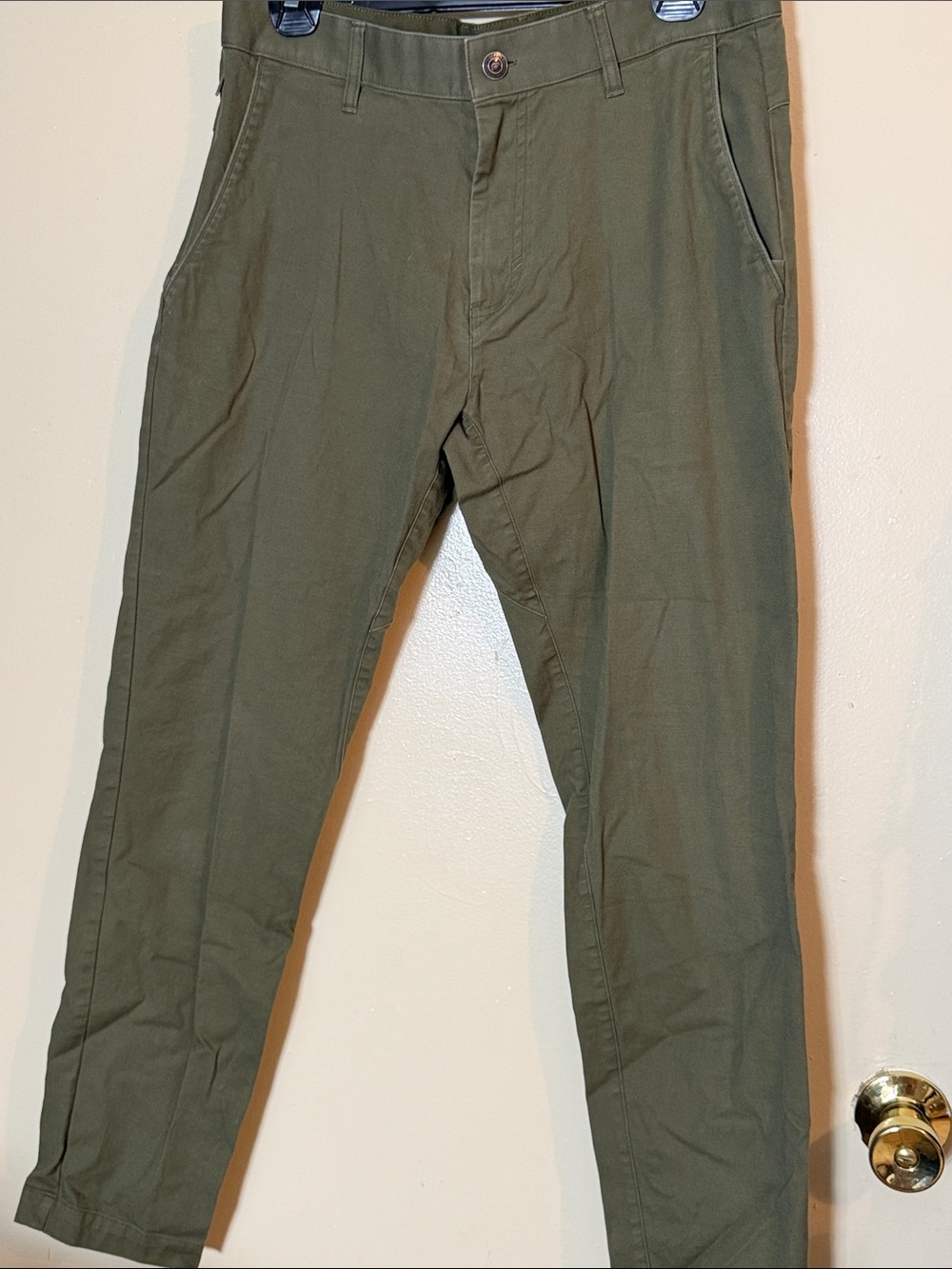 Fabletics Men's Olive Green Chino Pants